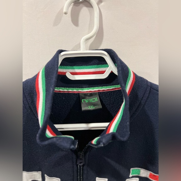 Naqi ITALIA zip up veste xxl women / large men - Picture 4 of 5